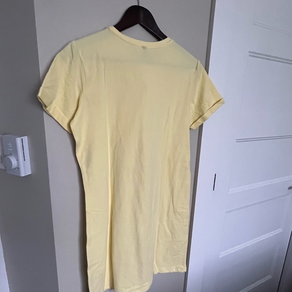 Yellow  LAZYPANTS T shirt dress NWT🇨🇦 - Picture 2 of 7